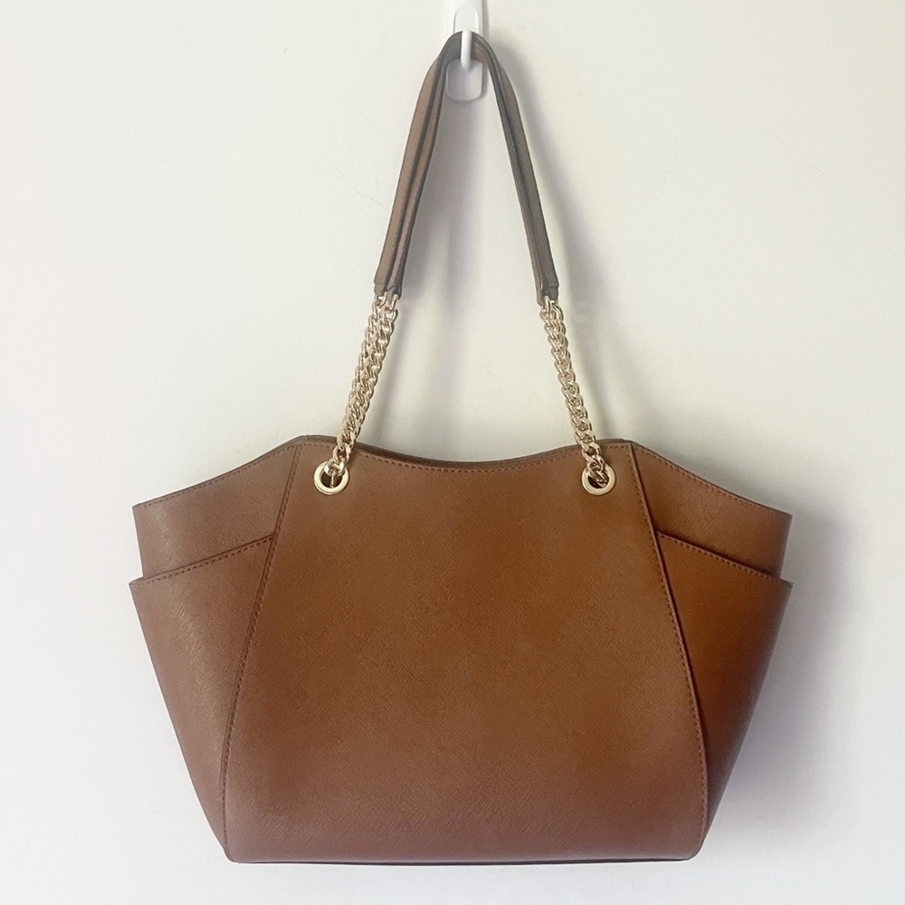 Michael Kors Jet Set Large Saffiano Leather Tote - Picture 2 of 4